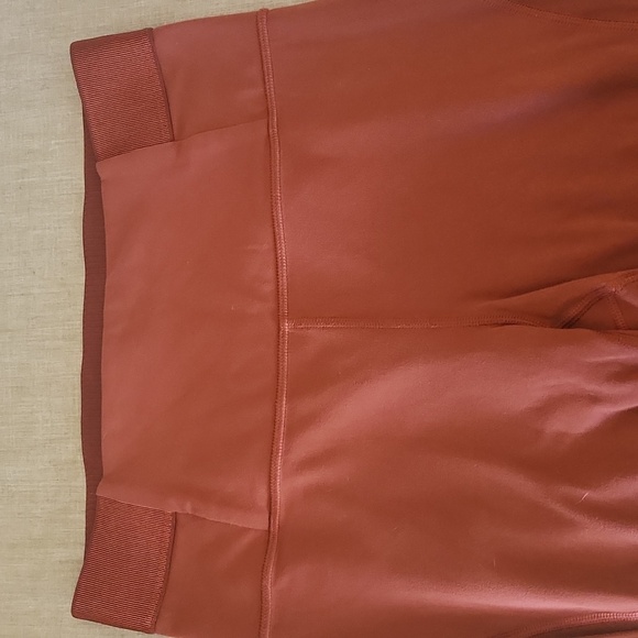Athleta womans rusty mauve colored leggings size small - Picture 3 of 8